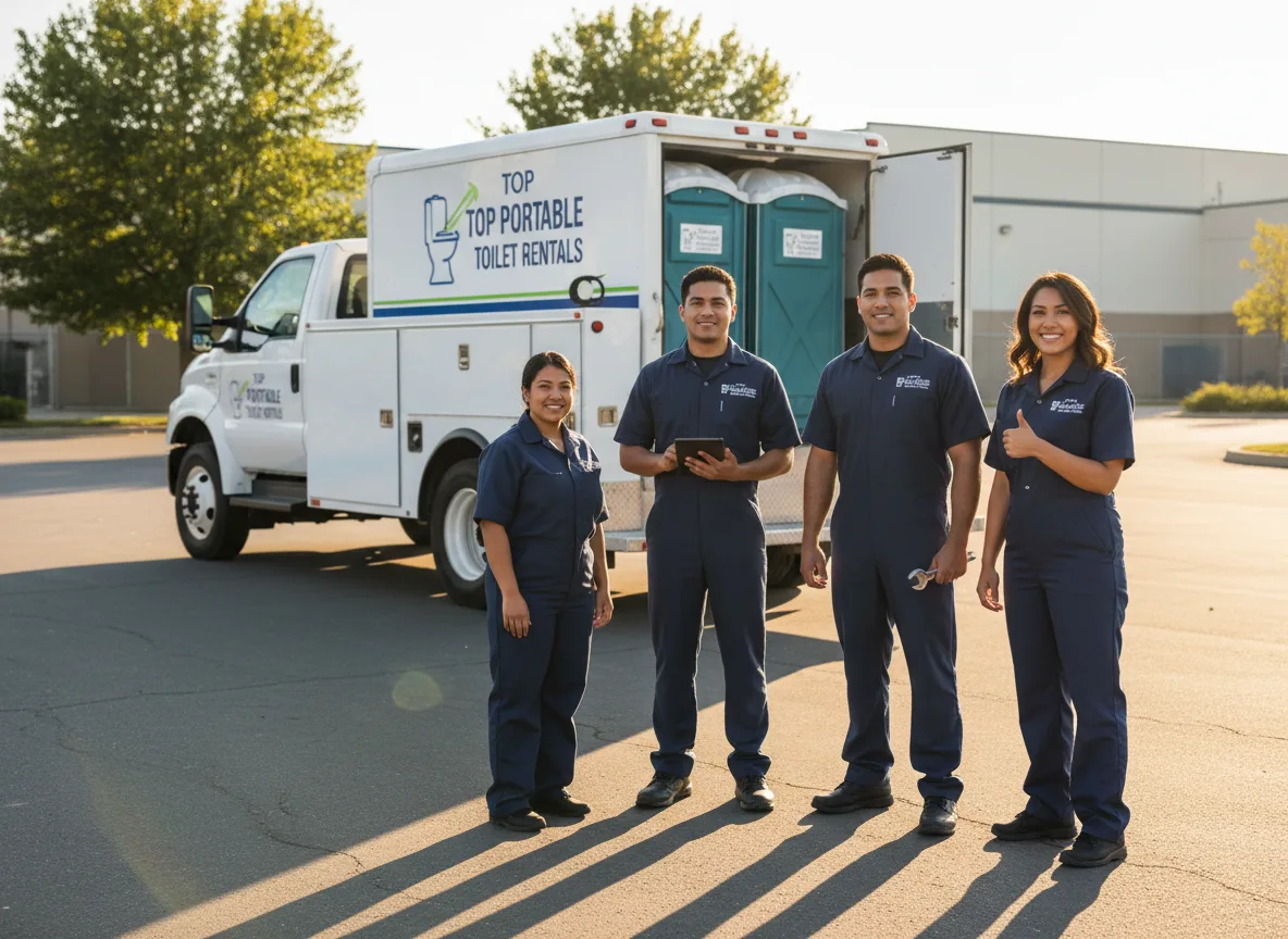 Short Term Porta Potty Rental company in Rosalie, NE